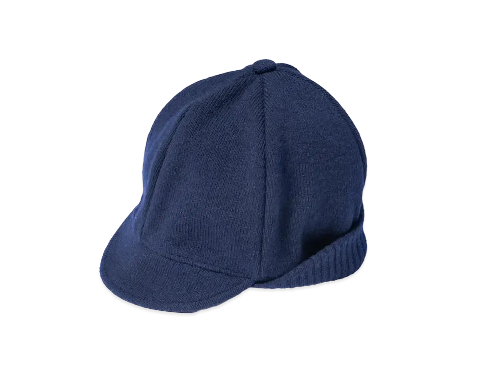 THE REAL McCOY'S Wool Rowing Knit Cap "Navy"