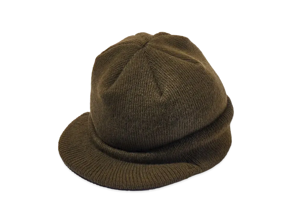 THE REAL McCOY'S Cap, Wool, Knit, M-1941 "Olive"