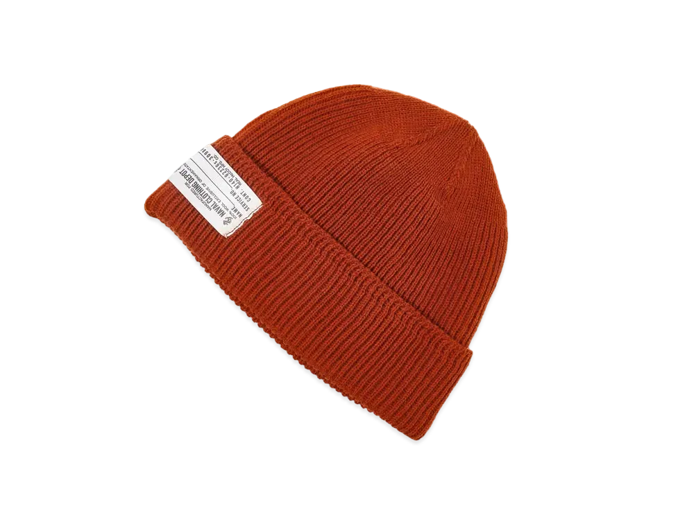 THE REAL McCOY'S Civilian Wool Watch Cap "Orange"