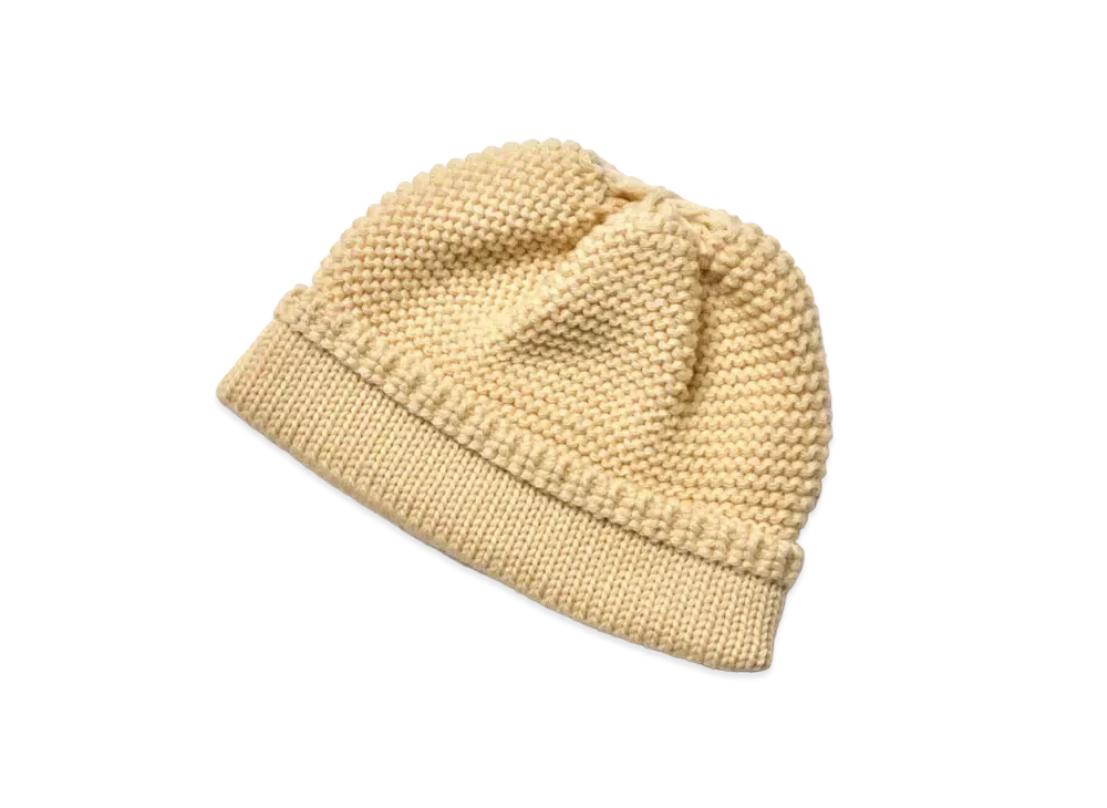 THE REAL McCOY'S Fisherman'S Knit Cap "Ecru"