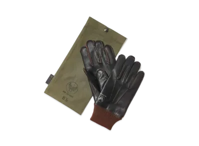 THE REAL McCOY'S Type A-10 Glove, Flying Winter "Seal Brown"