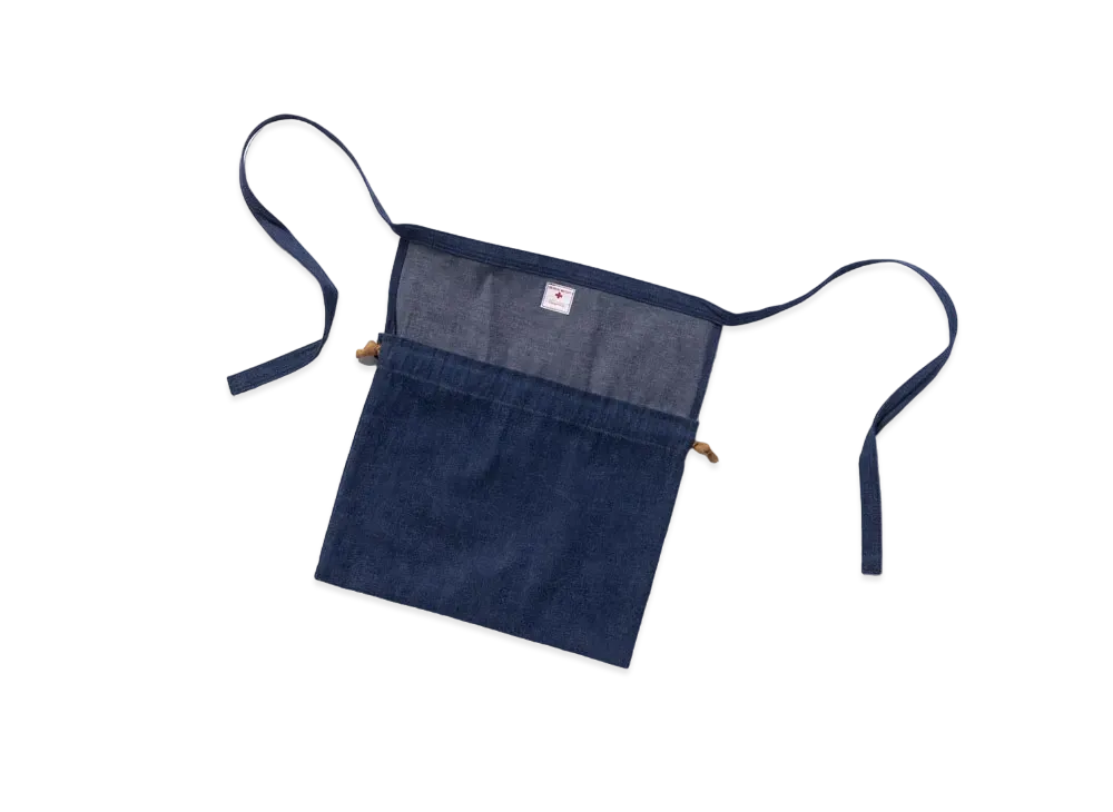 THE REAL McCOY'S Denim Apron Bag "Indigo"