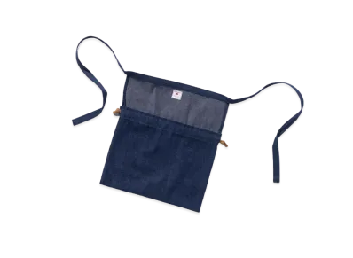 THE REAL McCOY'S Denim Apron Bag "Indigo"