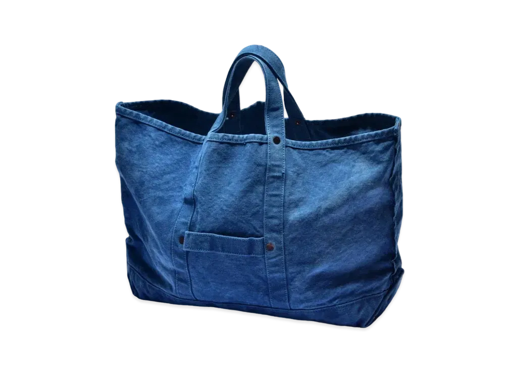 THE REAL McCOY'S Coal Tote (Indigo Dyed) "Indigo"