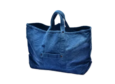 THE REAL McCOY'S Coal Tote (Indigo Dyed) "Indigo"