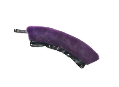 THE REAL McCOY'S Buco Detachable Mouton Collar "Purple"