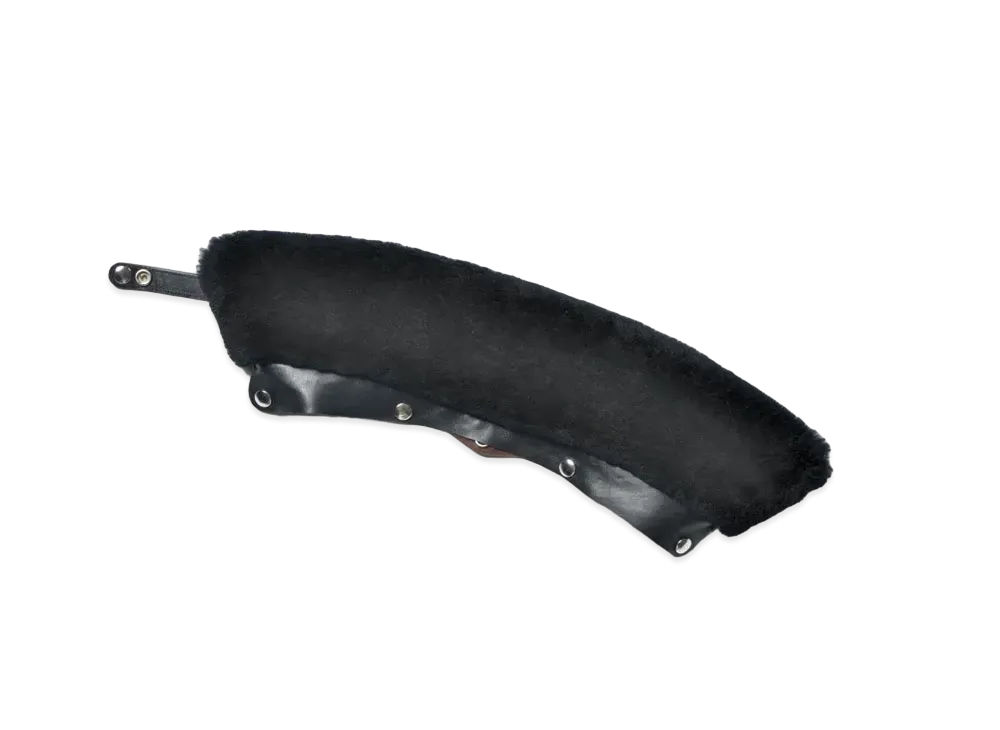 THE REAL McCOY'S Buco Detachable Mouton Collar "Black"
