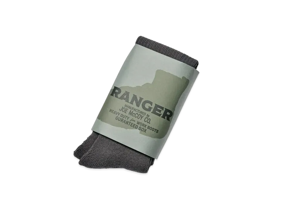 THE REAL McCOY'S Boot Socks 'Ranger' "Grey"