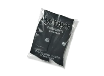 THE REAL McCOY'S Mccoy'S 2 Pcs Pack Socks "Black"