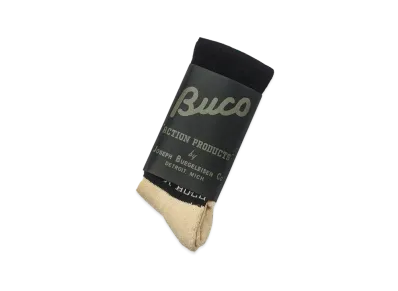 THE REAL McCOY'S Buco Striped Action Socks "White Black"