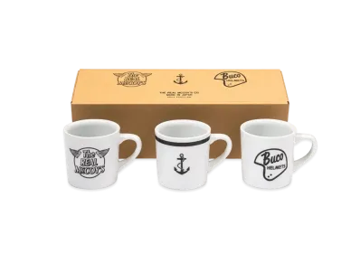THE REAL McCOY'S Arita Porcelain Coffee Mug / 3 Set "White"