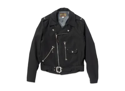 THE REAL McCOY'S Buco J-24 Satin Twill Jacket "Black"