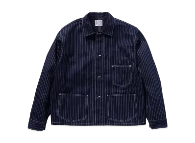 THE REAL McCOY'S Wabash Chore Coat "Indigo"