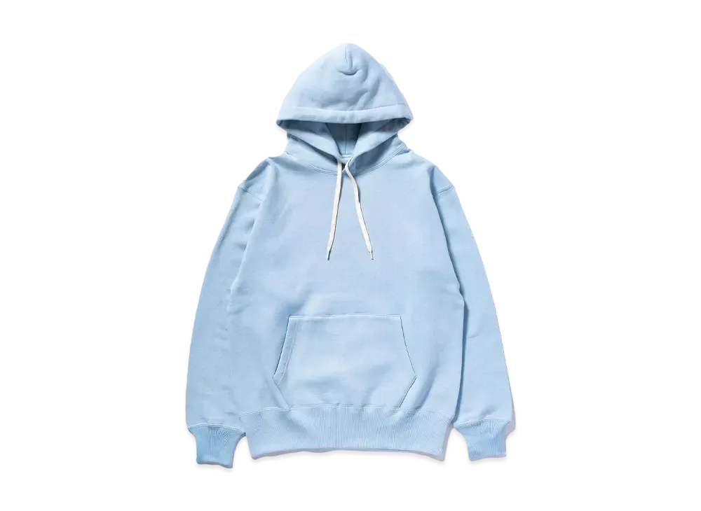 THE REAL McCOY'S 10 OZ. Loopwheel Hooded Sweatshirt "Saxe"