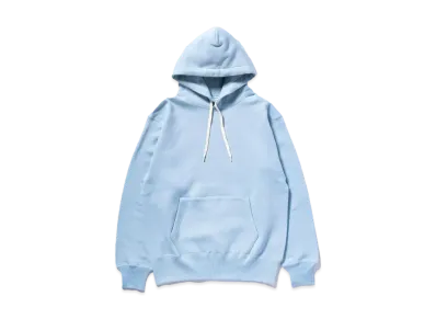 THE REAL McCOY'S 10 OZ. Loopwheel Hooded Sweatshirt "Saxe"