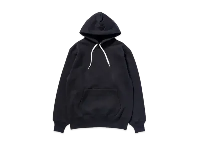 THE REAL McCOY'S 10 OZ. Loopwheel Hooded Sweatshirt "Black"