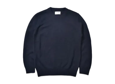 THE REAL McCOY'S Wool Crewneck Sweater "Navy"
