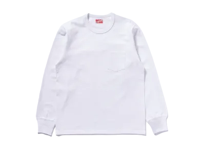 THE REAL McCOY'S Pocket Tee L/S "White"