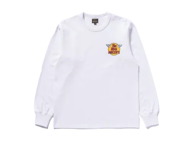 THE REAL McCOY'S Logo Tee L/S "White"