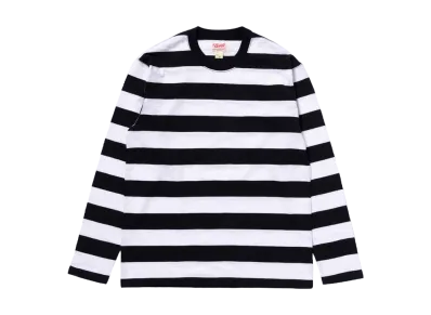 THE REAL McCOY'S Buco Stripe Tee L/S "White"