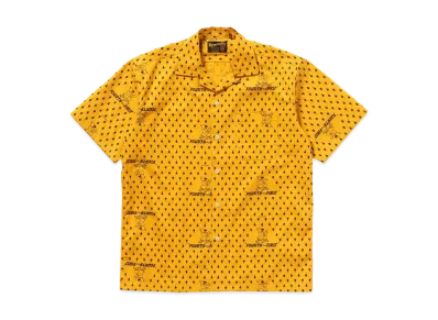 THE REAL McCOY'S Open-Collar Shirt / Fourth But First "Yellow"