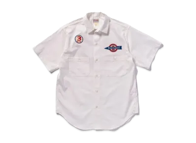 THE REAL McCOY'S Cotton Serviceman Shirt / Pawtucket "White"
