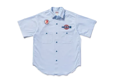 THE REAL McCOY'S Cotton Serviceman Shirt / Pawtucket "Light Blue"