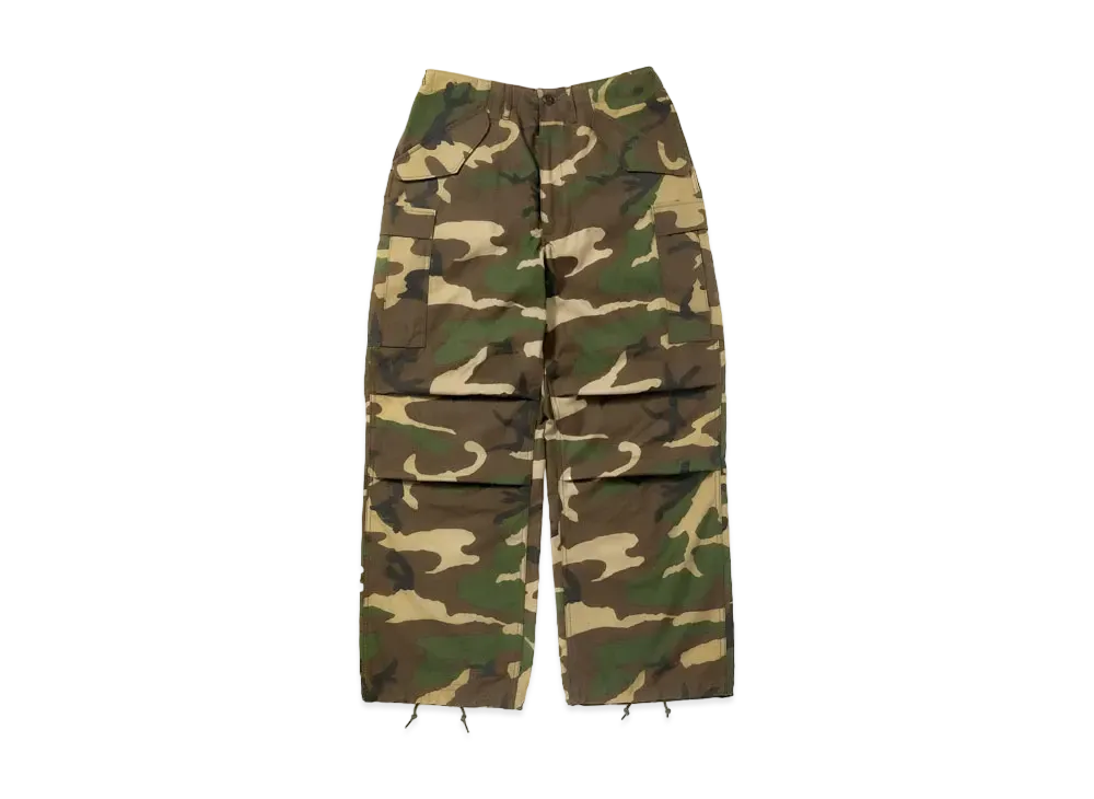 THE REAL McCOY'S Trousers Mens Field M-65 / Woodland "Olive"