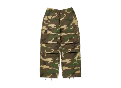 THE REAL McCOY'S Trousers Mens Field M-65 / Woodland "Olive"