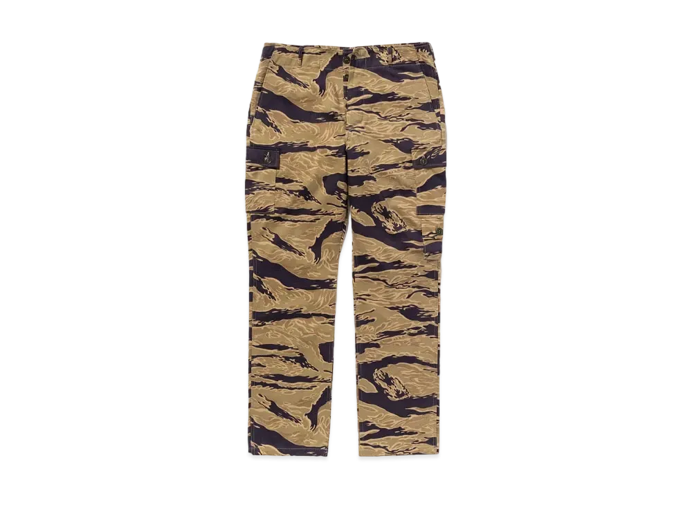 THE REAL McCOY'S Tiger Camouflage Trousers / Advisor "Khaki"