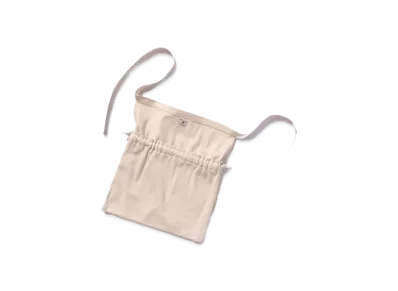 THE REAL McCOY'S White HBT Apron Bag "Ecru"