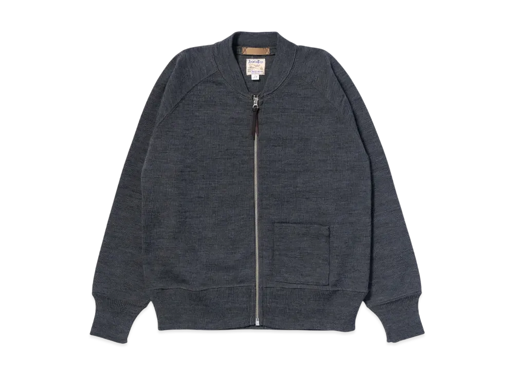 THE REAL McCOY'S Winter Aviation Sweater "Gray"