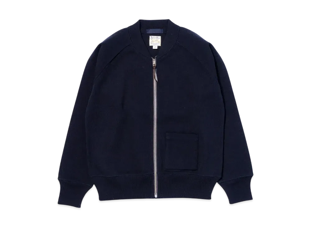 THE REAL McCOY'S Winter Aviation Sweater "Navy"