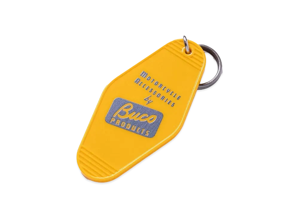 THE REAL McCOY'S Buco Motel Key Ring "Yellow"