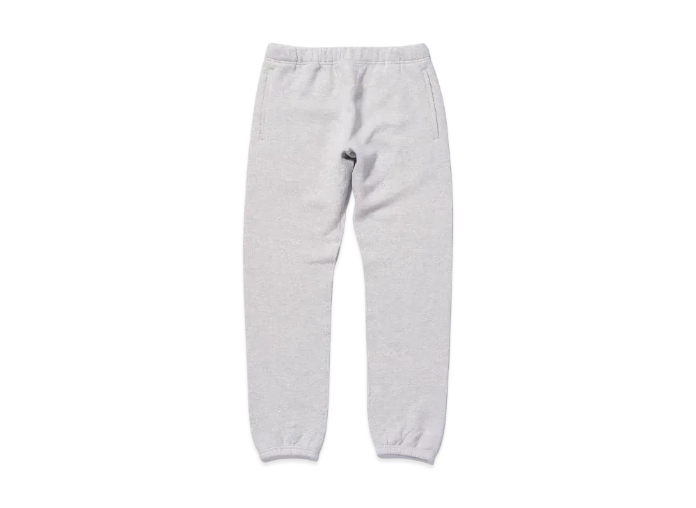THE REAL McCOY'S 10 Oz. Loopwheel Sweat Pants "Snow Grey"