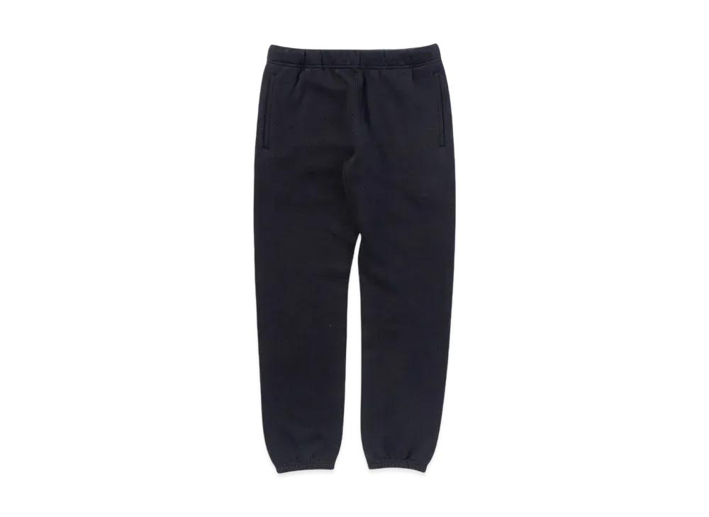 THE REAL McCOY'S 10 Oz. Loopwheel Sweat Pants "Black"
