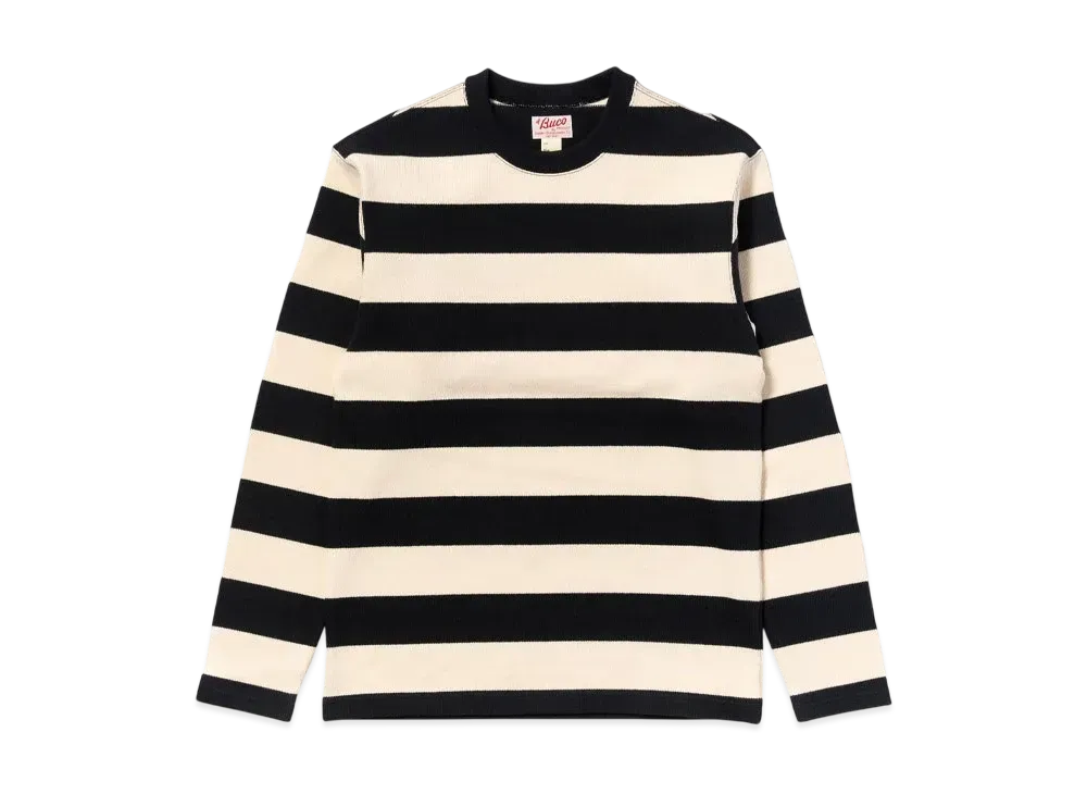 THE REAL McCOY'S Buco Stripe Racing Jersey THE REAL McCOY'S Buco Stripe Racing Jersey