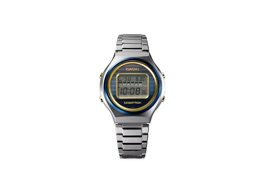 Casio Casiotron Casio Watch 50th Anniversary Model "Blue/Gold" TRN-50SS-2AJR