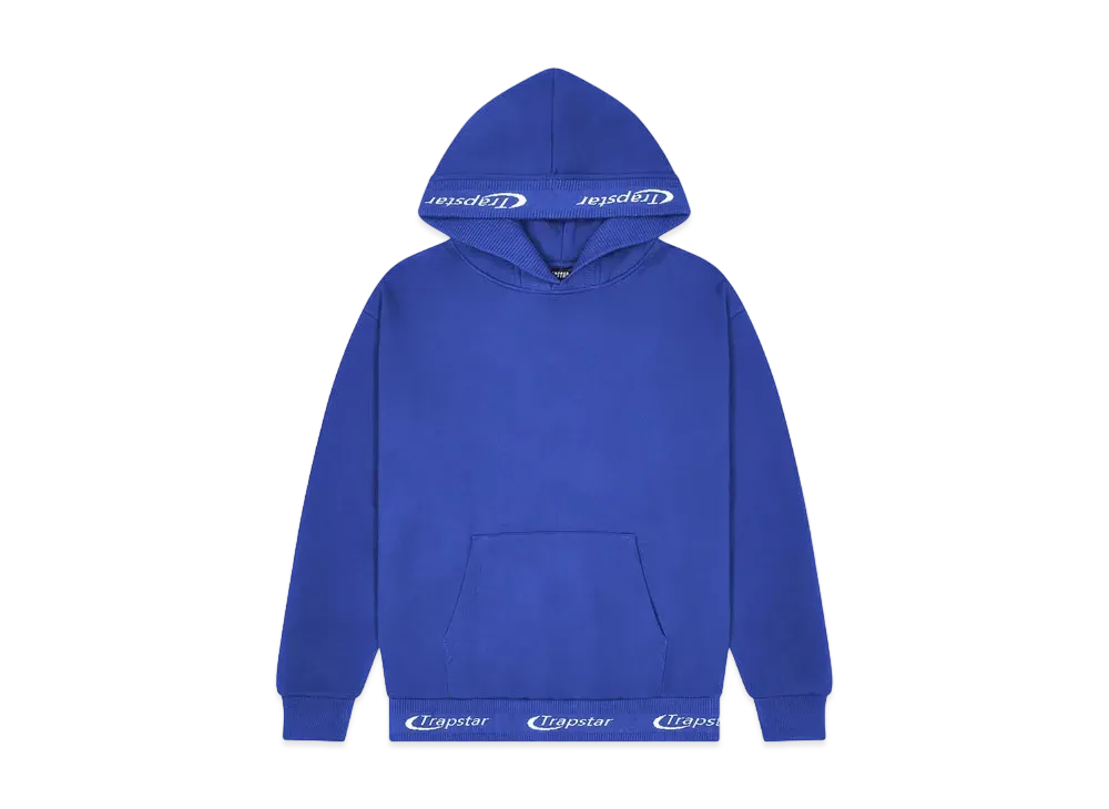 TRAPSTAR Hyperdrive Rib Hoodie "Dazzling Blue"