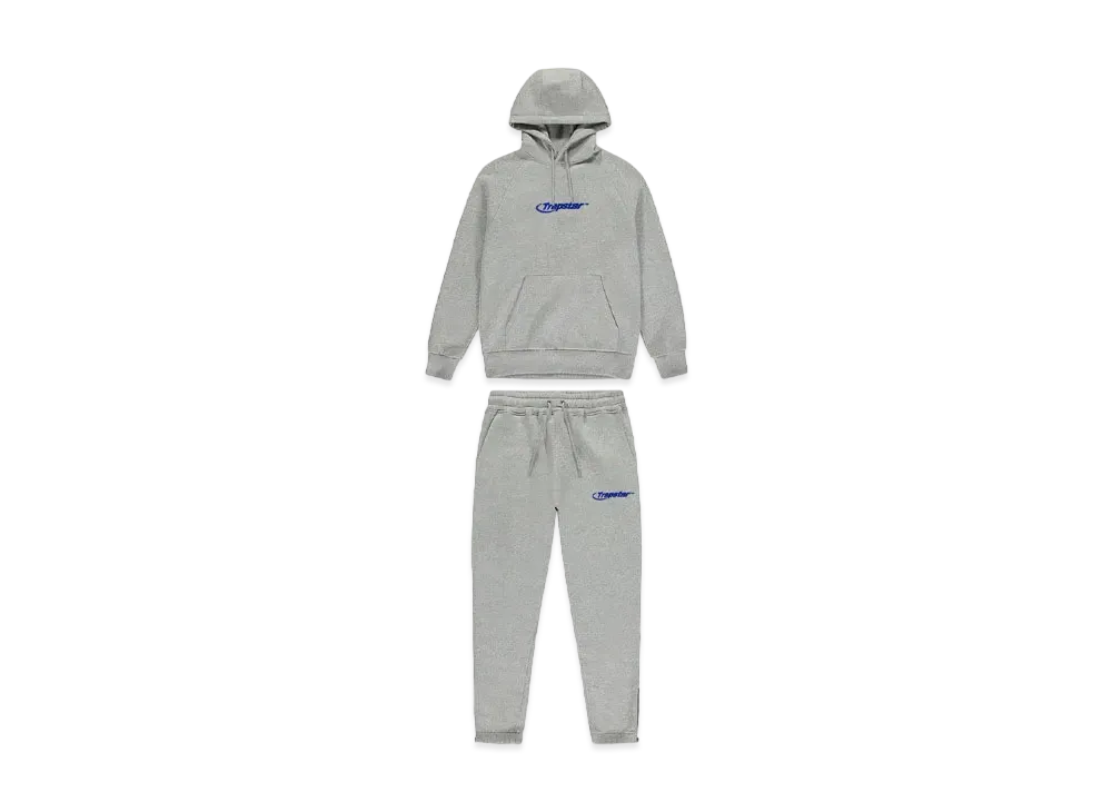 TRAPSTAR Hyperdrive Embroidered Tracksuit "Gray"