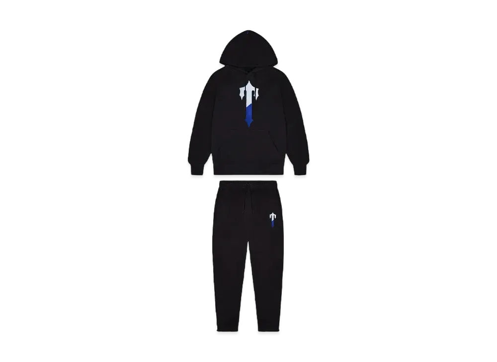 TRAPSTAR Irongate T Chenille Tracksuit "Black Ice"