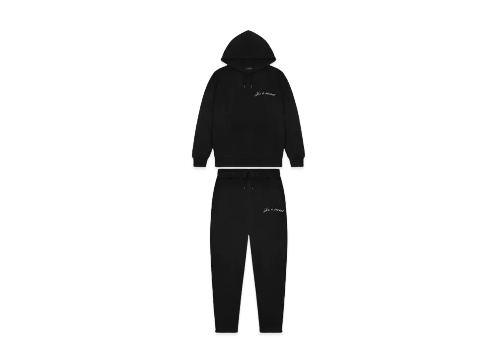 TRAPSTAR It's A Secret Hooded Tracksuit "Black"