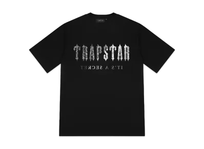 TRAPSTAR Decoded Paisley Monochrome Edition Tee "Black"