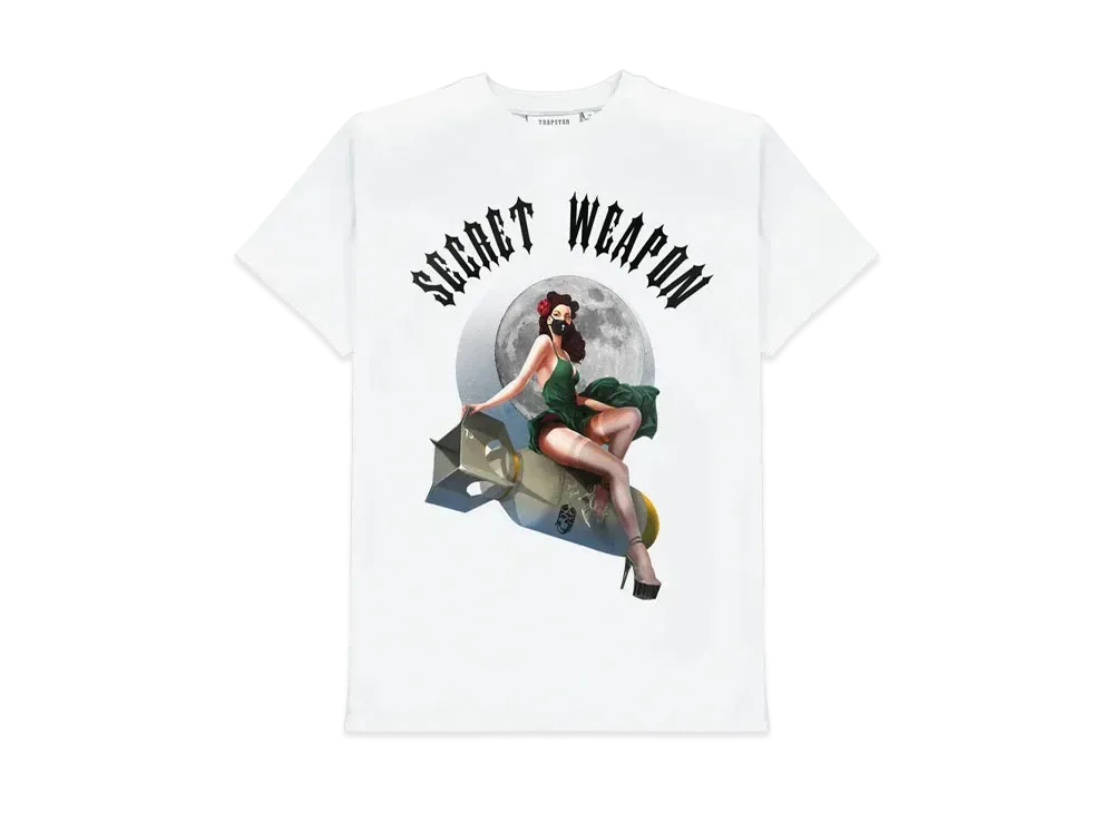 TRAPSTAR Secret Weapon Tee "White"