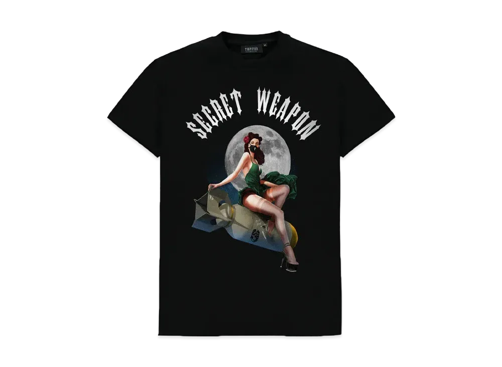 TRAPSTAR Secret Weapon Tee "Black"
