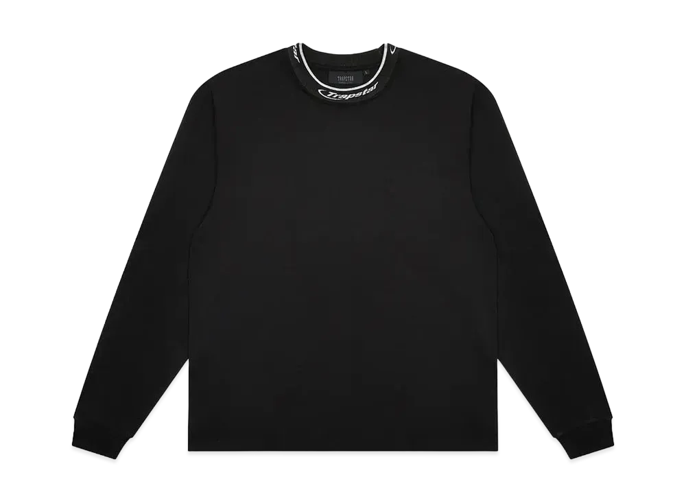 TRAPSTAR Hyperdrive Collar LS Top "Black/White"