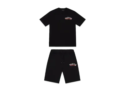 TRAPSTAR Irongate Shorts Set "Black/Black"