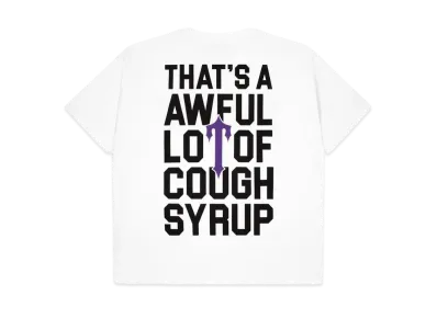TRAPSTAR x COUGH SYRUP Irongate T-Shirt "White"