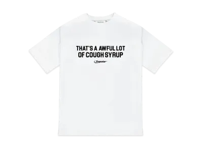TRAPSTAR x COUGH SYRUP Print T-Shirt "White"