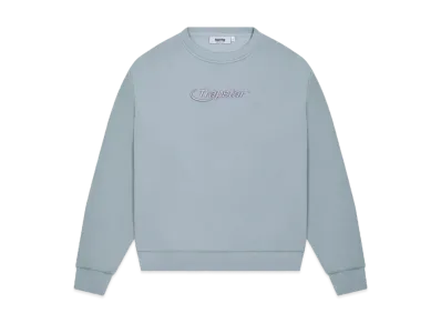 TRAPSTAR Hyperdrive Crewneck Short Set "Ice Blue"